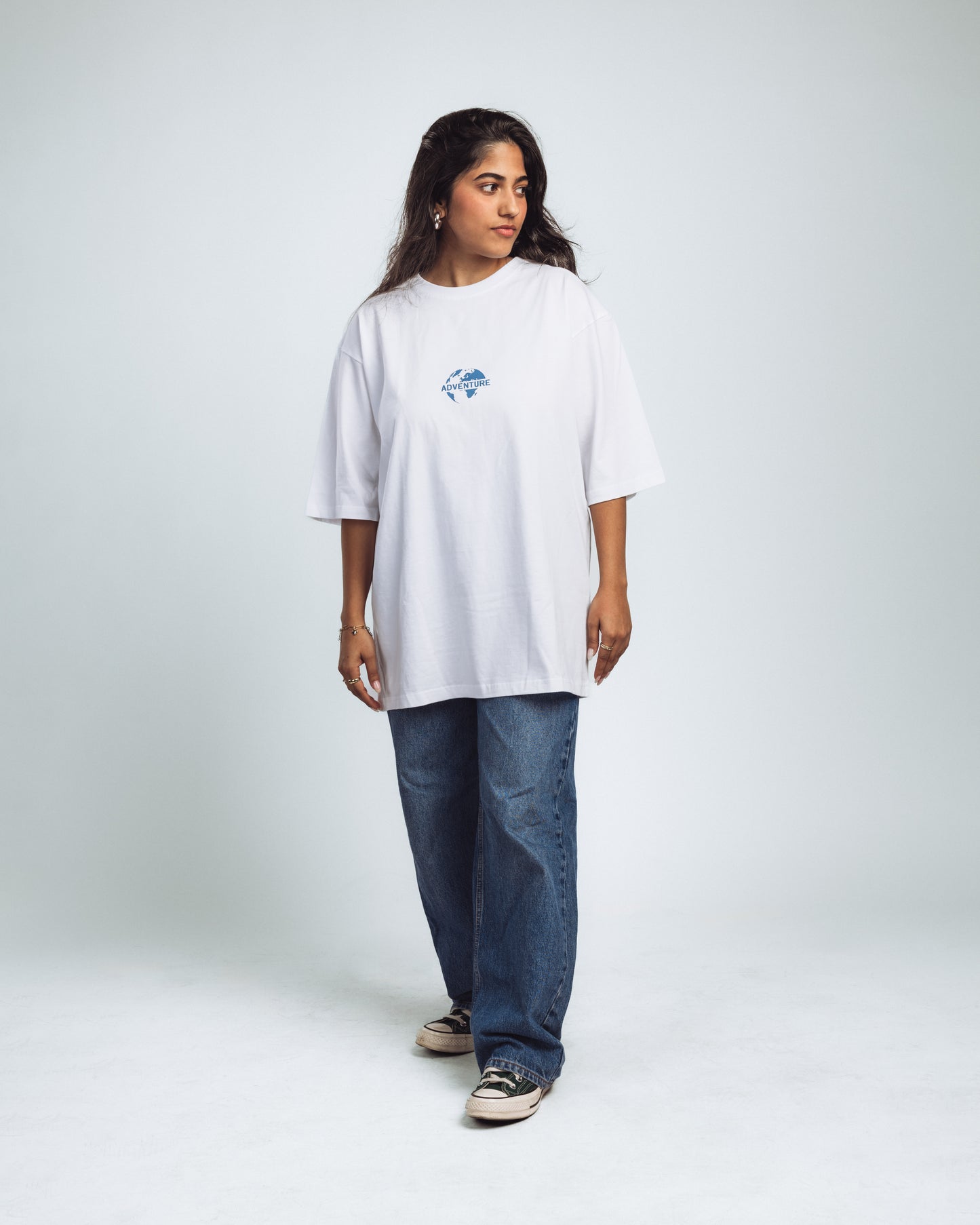 White Oversize Premium T-Shirt