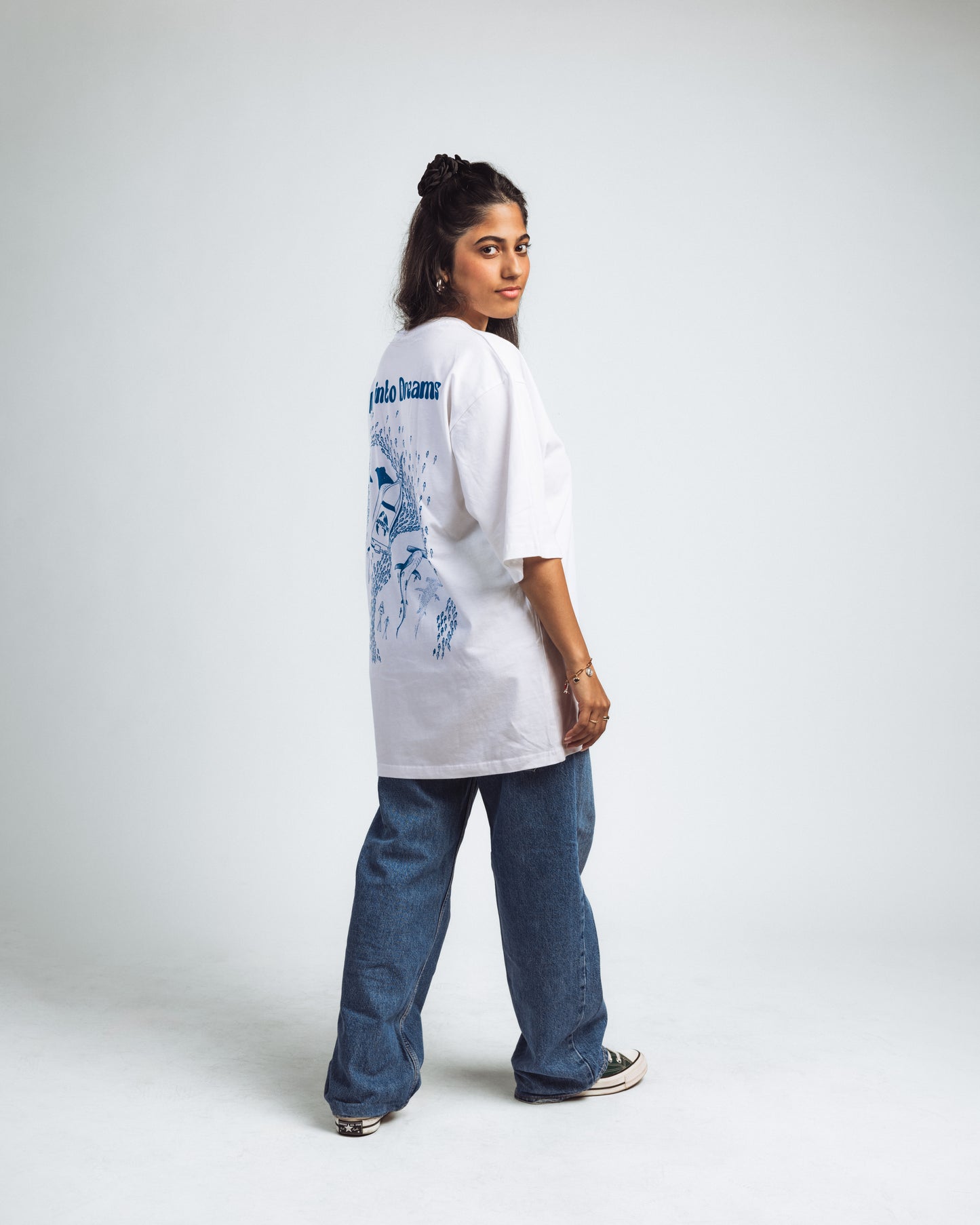 White Oversize Premium T-Shirt