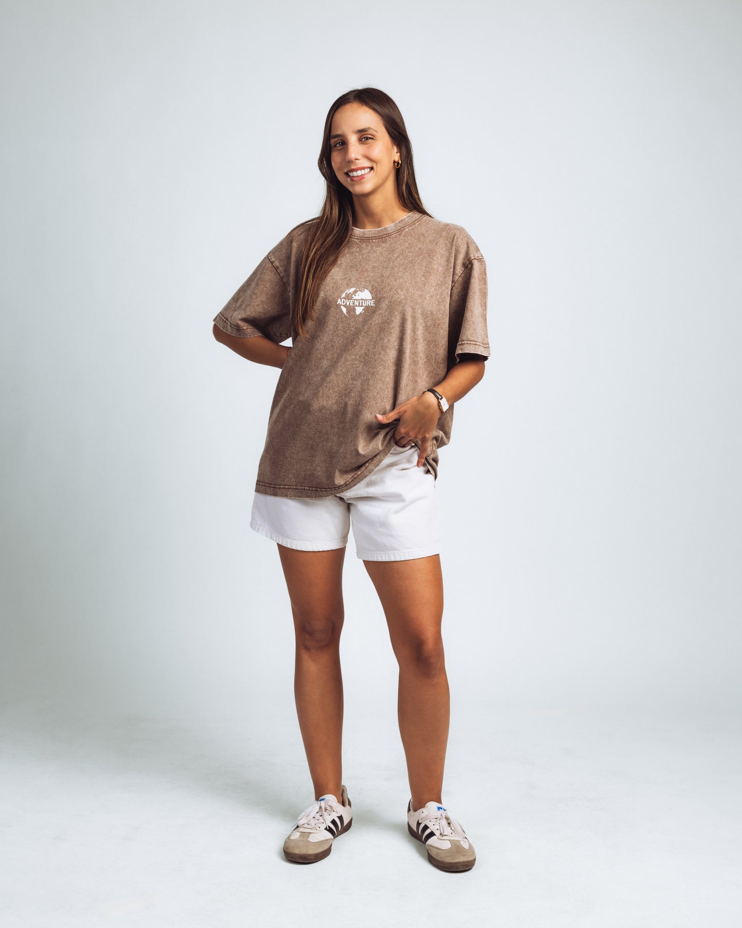 Brown Oversize Premium T-Shirt