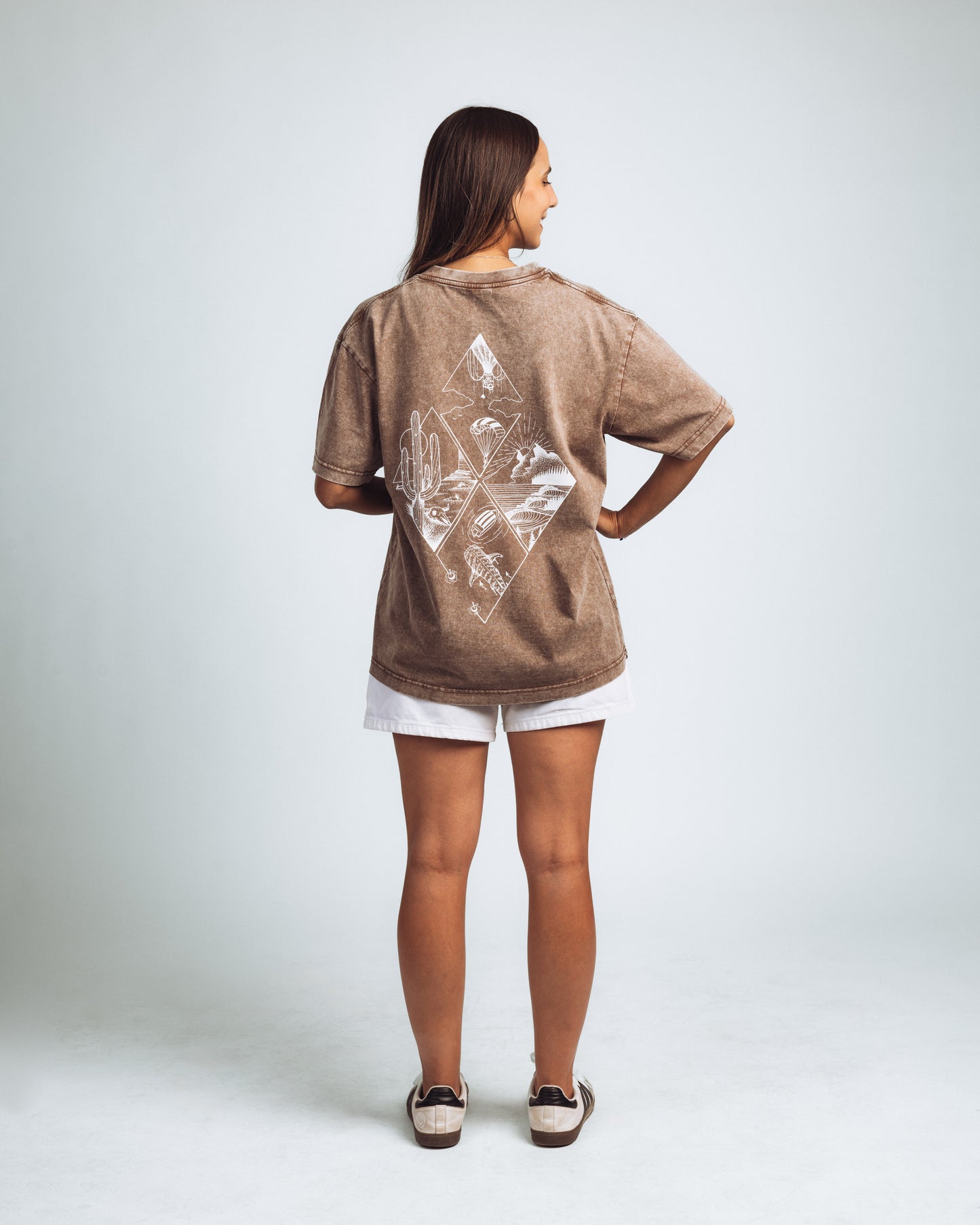 Brown Oversize Premium T-Shirt